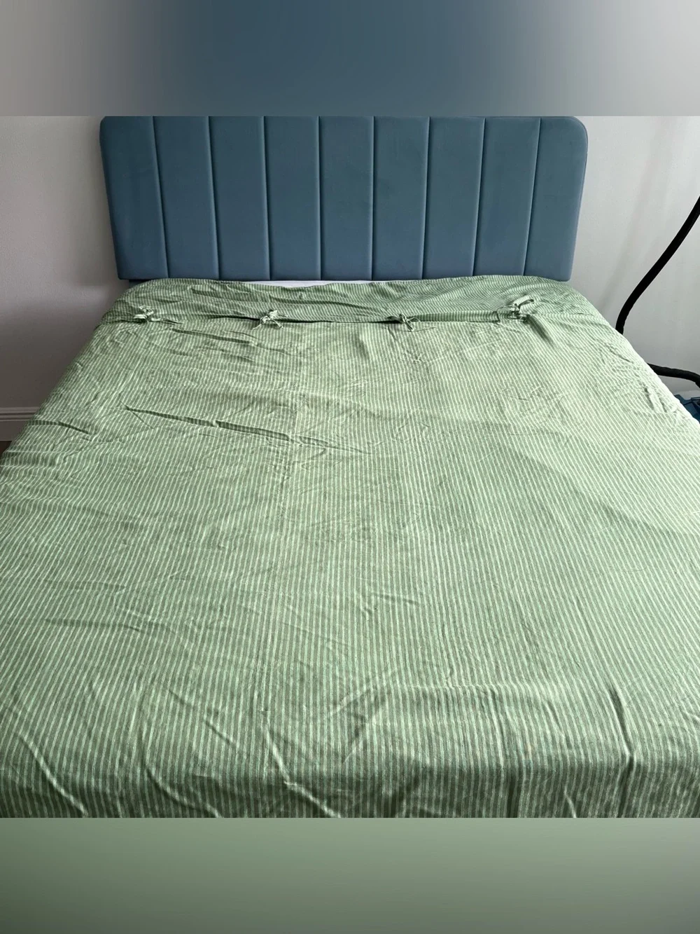 Rate Block Shop Textiles Los Angeles Queen Sage Linen Duvet Cover